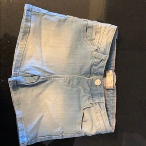 Zara girls jean shorts